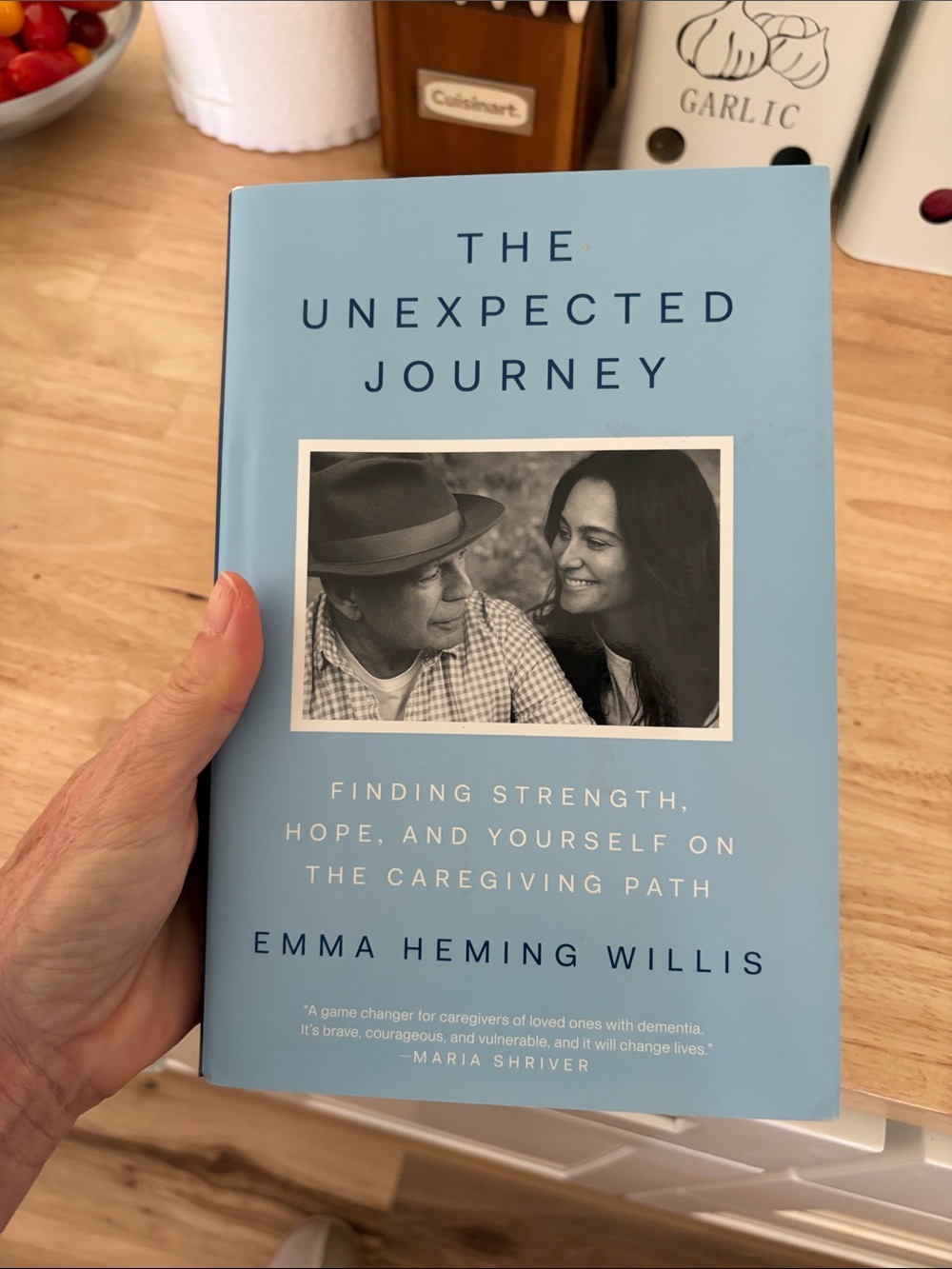 The Unexpected Journey by Emma Heming Willis- Light Blue Hardcover Book NEW!